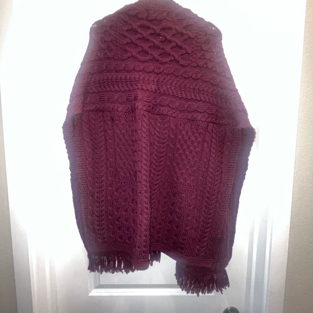 Aran Crafts Merino Wool Shawl Fringe Trim - Picture 3 of 5